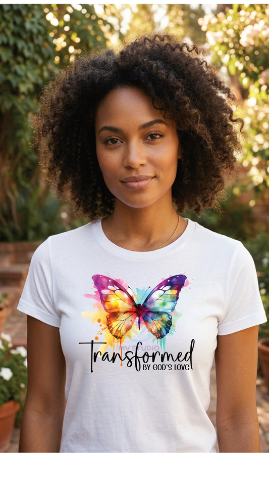 Transformed by God’s Love T-Shirt/Mug Bundle