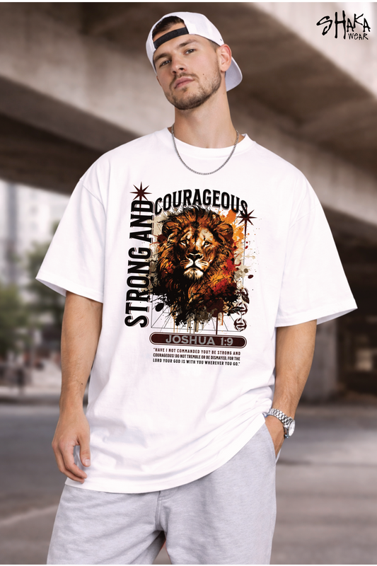Strong and Courageous ShakaWear T Shirt